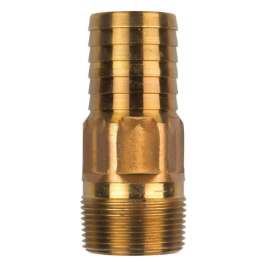 Campbell Red Brass 1-1/4 in. Male Adapter