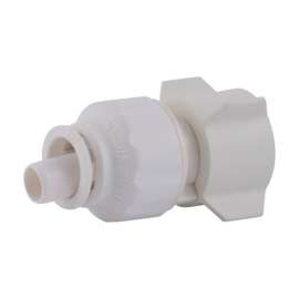 SharkBite Quick Connect 1/2 in. Female X 3/4 in. D Female Plastic Garden Hose Adapter