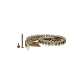 Senco DuraSpin No. 8 Sizes X 2-1/2 in. L Square Square Head Deck Screws 800 pk