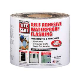 Cofair Products Tite Seal 6 in. W X 100 ft. L Tape Door/Window Flashing Silver