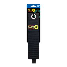 Wrap-It Storage Heavy-Duty 3 in. W X 22 in. L Black Storage Straps 50 lb 1 pk