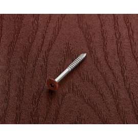 Starborn Deckfast No. 9 X 1-7/8 in. L Burgundy Star Pan Head Fascia Screws 100 pk