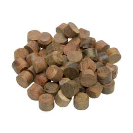 Starborn Pro Plug Round Wood Dowel 5/16 in. D X 0.25 in. L 100 pk Brown