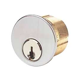 Kaba Ilco Segal Brass-Plated Mortise Cylinder