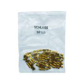 Schlage F-Series No. 3 Brass Lock Top Pins 100 pk
