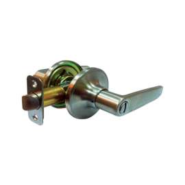 Faultless Olympic Lever Satin Privacy Lever Right Handed