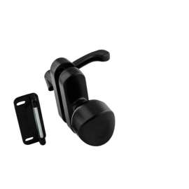 National Hardware Black Zinc Universal Knob Latch 1 pk