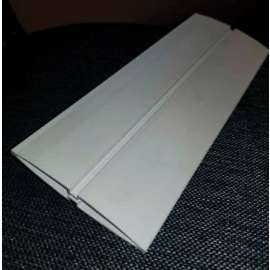 Glass Block 4 in. H X 7.5 in. W X 0.38 in. D Vertical Spacer