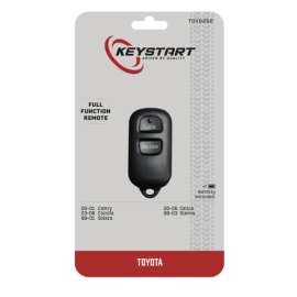 KeyStart Self Programmable Remote Automotive Replacement Key TOY025 Double For Toyota