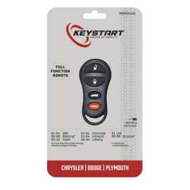 KeyStart Self Programmable Remote Automotive Replacement Key MOP014 Double For Mopar