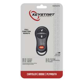 KeyStart Self Programmable Remote Automotive Replacement Key MOP007 Double For Mopar