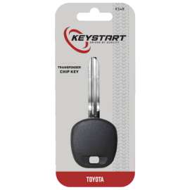 KeyStart Transponder Key Automotive Chipkey TOY44DPT Double For Toyota