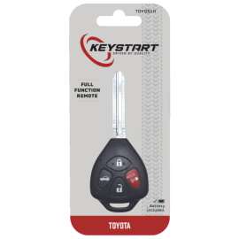 KeyStart Renewal KitAdvanced Remote Automotive Replacement Key TOY051H Double For Toyota