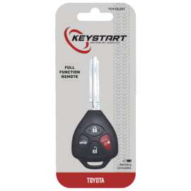 KeyStart Renewal KitAdvanced Remote Automotive Replacement Key TOY049H Double For Toyota