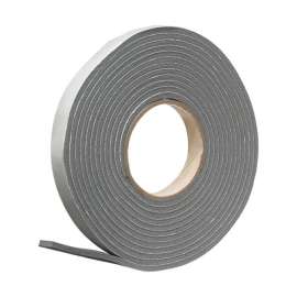 Frost King Charcoal Foam/Vinyl Weather Seal For Doors and Windows 17 ft. L X 0.19 in.