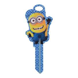 Hillman Minions Minion House/Padlock Universal Key Blank Double