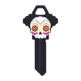 Hillman Wackey Sugar Skull House/Office Universal Key Blank Single