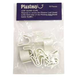 Plastmo White Vinyl K Gutter Clip