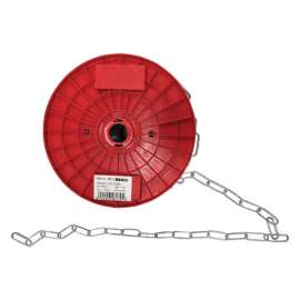 Baron 175 ft. Handy Link Carbon Steel Chain 0.12 in. D X 175 ft. L