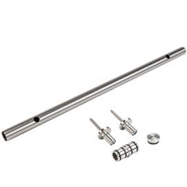 National Hardware Steel Sliding Door Hardware Kit 1 pk