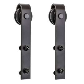 National Hardware Oil Rubbed Bronze Steel Hangers 2 pk