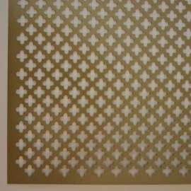 M-D 0.02 in. X 12 in. W X 24 in. L Albras Aluminum Cloverleaf Sheet Metal