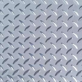 M-D 0.02 in. X 12 in. W X 24 in. L Bright Aluminum Diamond Tread Sheet Metal