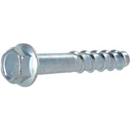 Hillman Screw-Bolt+ 1/2 in. D X 5 in. L Steel Concrete Screw Anchor 10 pk