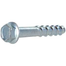 Hillman Screw-Bolt+ 3/8 in. D X 4 in. L Steel Concrete Screw Anchor 15 pk