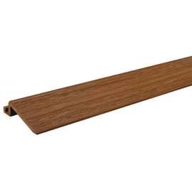 Aura 1 in. H X 3 in. W X 24 in. L Prefinished Honey Teak Polystyrene Floor Transition