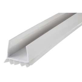 M-D Deny White Vinyl Seal For Doors 36 in. L X 2.5 in.