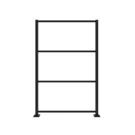 Barrette Outdoor Living Matte Black Aluminum 5 in. W X 78.5 in. L Screen Frame Kit 1 pk