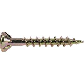 Hillman Power Pro No. 6 X 1 in. L Star Wood Screws 100 pk