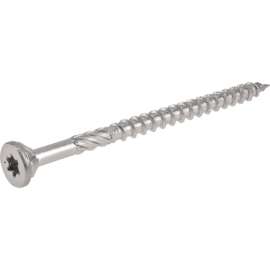 Hillman Power Pro No. 10 X 3 in. L Star Flat Head Exterior Deck Screws 1 lb