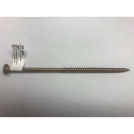 Hillman Power Pro 5/16 in. X 8 in. L Star Steel Lag Screw 1 pk