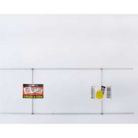 Hillman English White Blank Sign 14 in. H X 18 in. W