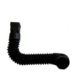 Spectra Pro Select 55 in. H X 3 in. W X 4 in. L Black Plastic Downspout Extension