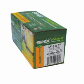 Spax Powerlags 5/16 in. in. X 5 in. L T-40 Washer Head Construction Screws 50 pk