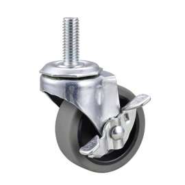 Projex 2 in. D Swivel Thermoplastic Rubber Caster 80 lb 1 pk