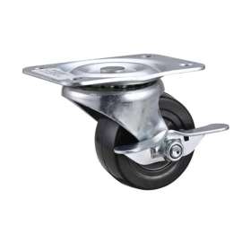 Projex 6 in. D Mold-On Rubber Caster 410 lb 1 pk