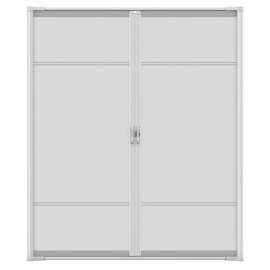 Larson Brisa 80 in. H X 72 in. W White Aluminum Screen Door