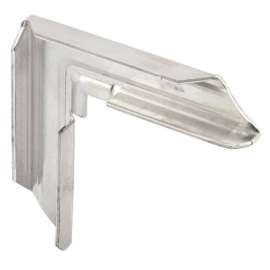 Prime Line Matte Mill Aluminum 3/8 in. W X 5/8 in. L Screen Frame 1 pk