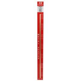 K&S 0.014 in. X 1/8 in. W X 12 in. L Brass Angle