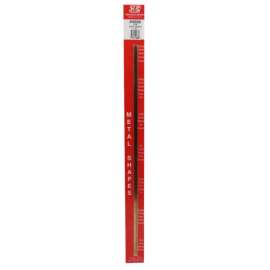 K&S 1/8 in. W X 12 in. L Rectangular Brass Tube 1 pk
