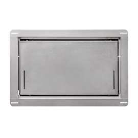 Smart Vent 8.5 in. H X 14.5 in. W Silver Stainless Steel Flood Vent