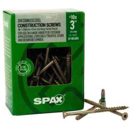 SPAX No. 10 X 3 in. L Star Flat Head Construction Screws 1 lb 68 pk