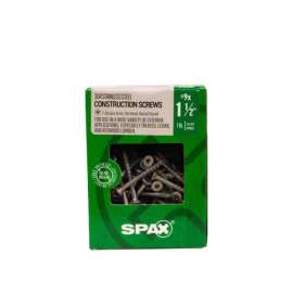 SPAX No. 9 X 1-1/2 in. L Star Flat Head Construction Screws 1 lb 155 pk