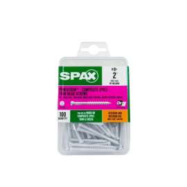 SPAX PowerTrim No. 8 X 2 in. L Star Trim Head Trim Screws 0.64 lb 100 pk