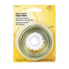 Hillman 75 ft. L Plastic 20 Ga. Wire