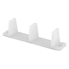 Prime-Line White Nylon Door Guide 2 pc